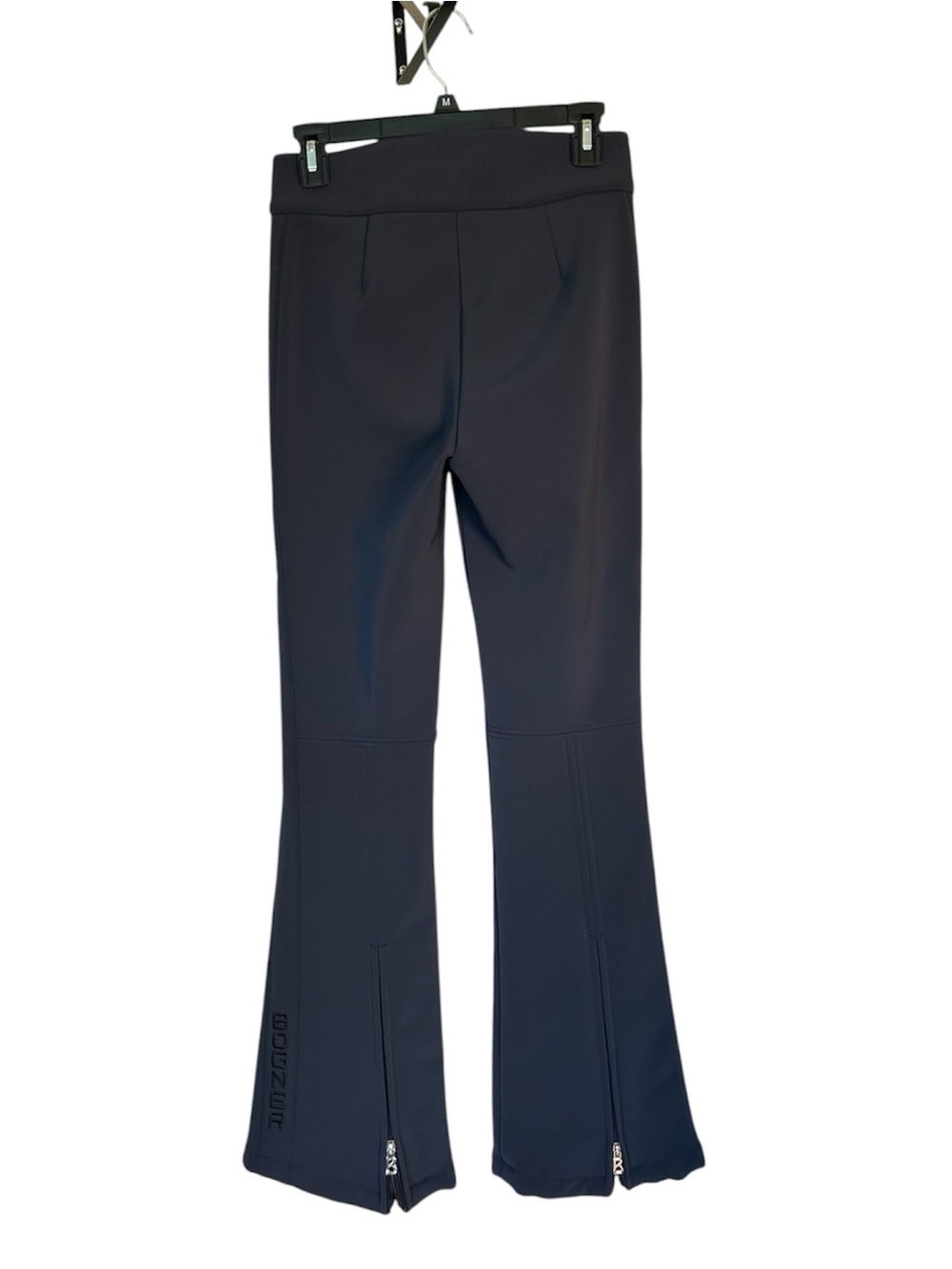 Bogner Women’s Navy Softshell Flared Ski Pants 4-Way Stretch Size L4 Long - Picture 3 of 9